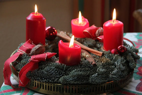4. Advent Adventskranz 285