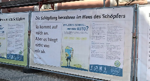 Themenwand Schöpfung 2022