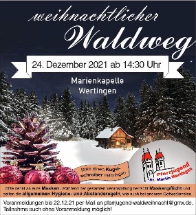 Waldweihnacht 2020 Plakat kl