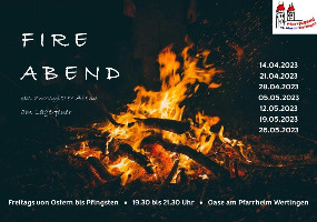 Fire Abend Bild k