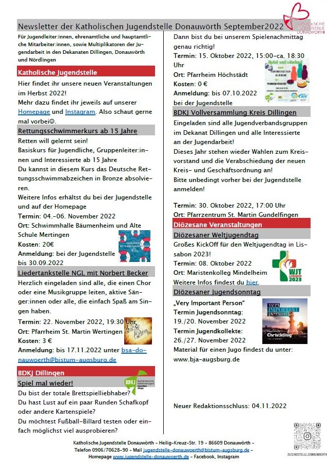 Newsletter April 2022