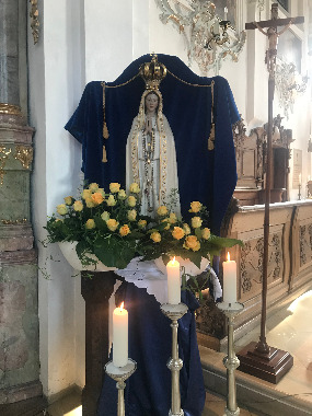 Fatimaaltar August 2021