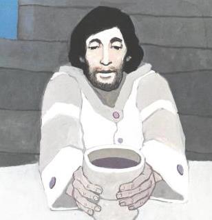 Jesus feiert das Abendmahl