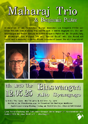Maharaj Trio Plakat