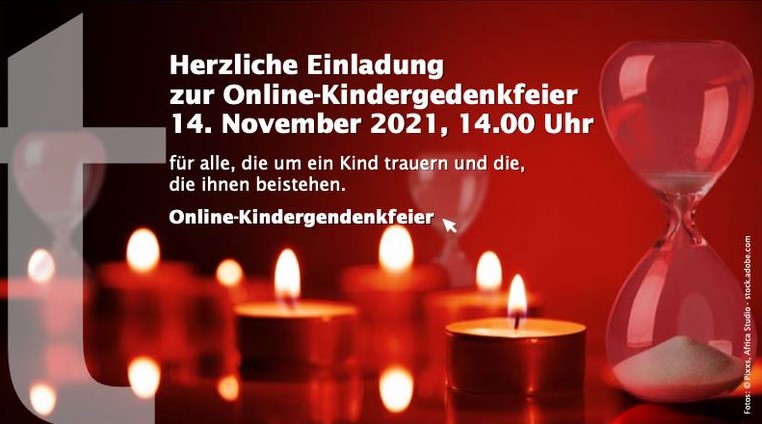 Online Kindergedenkfeier