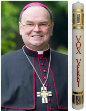 Bischof Osterkerze k