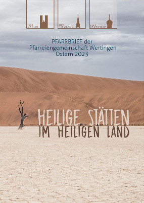 Titel Pfarrbrief 2023 Hl. Stätten 285